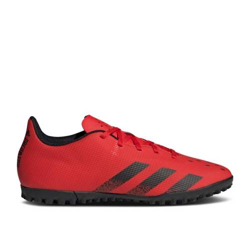 【 ADIDAS PREDATOR FREAK.4 TF \u0027DEMONSCALE - SOLAR RED\u0027 / RED CORE BLACK SOLAR RED 】 アディダス プレデター 赤 赤いこと 中核グループ 黒いこと 黒いこと スニーカー メンズ