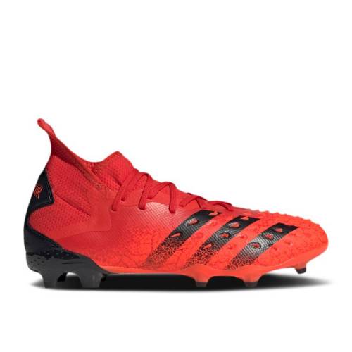 【 ADIDAS PREDATOR FREAK.2 FG 'DEMONSKIN - SOLAR RED' / RED CORE BLACK SOLAR RED 】 アディダス プレデター 赤 レッド コア 黒色 ブラック スニーカー メンズ