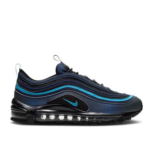【 NIKE AIR MAX 97 SE GS 'BLACKENED BLUE' / BLACKENED BLUE BLACK LASER BLUE 】 マックス 青色 ブルー 黒色 ブラック レーザー エアマックス ジュニア キッズ ベビー マタニティ スニーカー ナイキ|スニケス