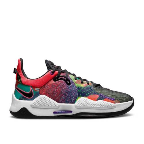 【 NIKE PG 5 'MULTI-COLOR' / BRIGHT CRIMSON FIERCE PURPLE 】 クリムゾン 紫 パープル 'MULTICOLOR' スニーカー メンズ ナイキ｜スニケス