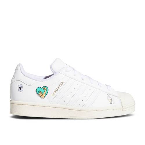 宅配 Cloud J Adidas Superstar キッズ ジュニア Patches ホワイト 白色 スーパースター アディダス Adidas アディダス White Chalk 靴 Www Janvier Labs Com
