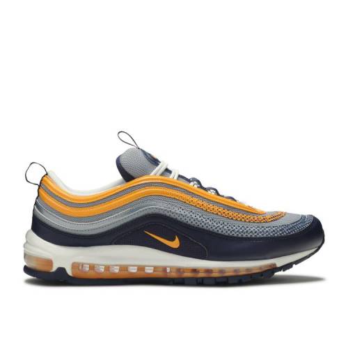 ナイキ Nike マックス 紺色 ダークブルー レーザ ミカン色であること オレンジ 気圏マックス Obsidian Mist スニーカー メンズ Laser Orange Nike 97 Se Midnight Navy Obsidian Mist Cciampnr Com