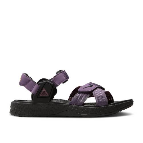【 NIKE ACG AIR DESCHUTZ+ 'AMETHYST SMOKE' / AMETHYST SMOKE BLACK 】 黒色 ブラック スニーカー メンズ ナイキ