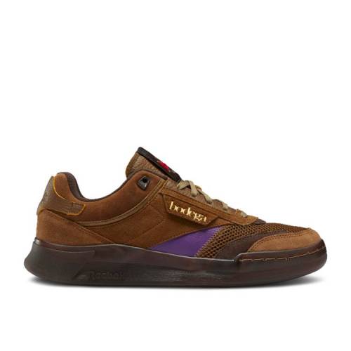 【 REEBOK BODEGA X CLUB C LEGACY '15TH ANNIVERSARY' / JUST BROWN EXTREME PURPLE EARTH 】 リーボック クラブ レガシー 茶色 ブラウン 紫 パープル スニーカー メンズ