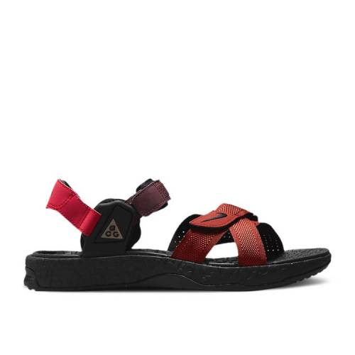 【 NIKE ACG AIR DESCHUTZ + 'REDSTONE' / REDSTONE BLACK 】 黒色 ブラック スニーカー メンズ ナイキ