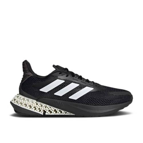 【 ADIDAS 4DFWD PULSE J 'BLACK WHITE' / CORE BLACK CLOUD WHITE CARBON 】 アディダス コア 黒色 ブラック 白色 ホワイト カーボン ジュニア キッズ ベビー マタニティ スニーカー|スニケス