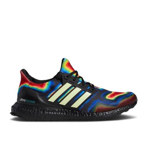 【 ADIDAS ULTRABOOST DNA HEAT MAP / CORE BLACK YELLOW TINT EQT GREEN 】 アディダス コア 黒色 ブラック 黄色 イエロー 緑 グリーン スニーカー メンズ