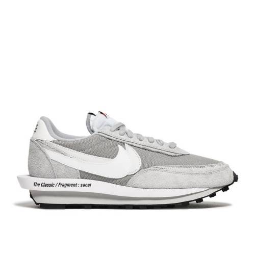 【 NIKE FRAGMENT DESIGN X SACAI LDV WAFFLE LIGHT SMOKE GREY / LIGHT SMOKE GREY WHITE BLACK 】 ワッフル 灰色 グレー 白色 ホワイト 黒色 ブラック スニーカー メンズ ナイキ