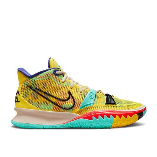 【 NIKE KYRIE 7 '1 WORLD 1 PEOPLE' / YELLOW STRIKE GREEN ABYSS BRIGHT 】 カイリー 黄色 イエロー ストライク 緑 グリーン スニーカー メンズ ナイキ 42,240円