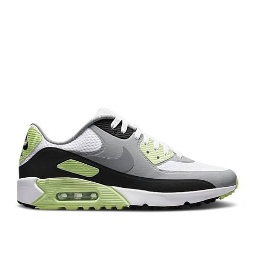 【 NIKE AIR MAX 90 GOLF \u0027WHITE PARTICLE GREY\u0027 / WHITE BLACK LIGHT SMOKE GREY 】 マックス ゴルフ 白いこと 白いこと 黒いこと 黒いこと 薄墨色 薄墨色 エア湖マックス スニーカー メンズ ナイキ