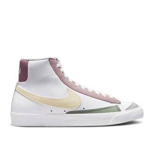 【 NIKE WMNS BLAZER MID '77 'WHITE MULTI' / WHITE REGAL PINK LIGHT MULBERRY 】 ブレイザー ミッド 白色 ホワイト ピンク スニーカー レディース ナイキ|スニケス
