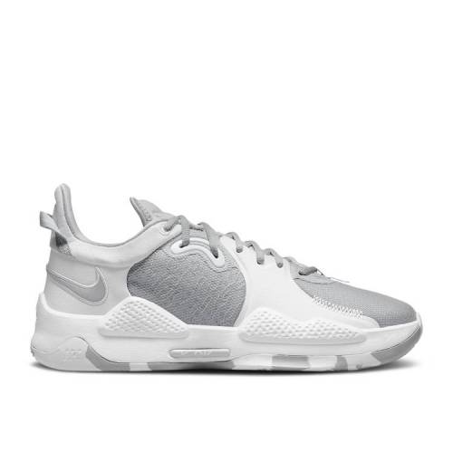 【 NIKE PG 5 結核症 \u0027WOLF GREY\u0027 / WOLF GREY WHITE WOLF GREY 】 薄墨色 薄墨色 白いこと 白いこと スニーカー メンズ ナイキ