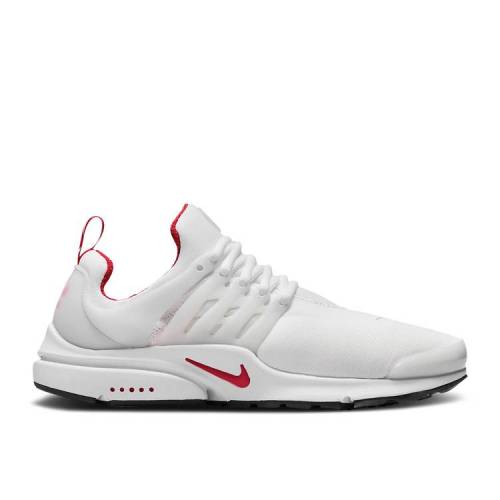 【 NIKE AIR PRESTO 'WHITE UNIVERSITY RED' / WHITE 】 プレスト 白色 ホワイト エア スニーカー メンズ ナイキ｜スニケス