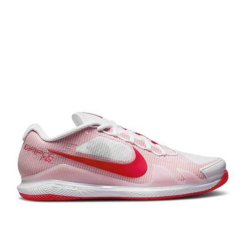 【 NIKE NIKECOURT AIR ZOOM VAPOR PRO 'WHITE UNIVERSITY RED' / WHITE UNIVERSITY RED 】 コート ズーム プロ 白色 ホワイト 赤 レッド スニーカー メンズ ナイキ｜スニケス 65,670円