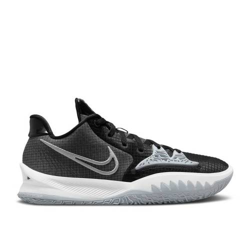 【 NIKE KYRIE LOW 4 結核症 \u0027BLACK WOLF GREY\u0027 / BLACK WOLF GREY WHITE 】 カイリー 黒いこと 黒いこと 薄墨色 薄墨色 白いこと 白いこと スニーカー メンズ ナイキ メンズ靴-スニーカー-靴