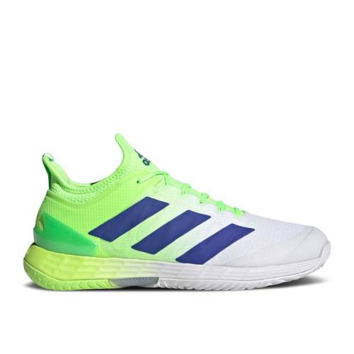 【 ADIDAS ADIZERO UBERSONIC 4 'SIGNAL GREEN SONIC INK' / SIGNAL GREEN SONIC INK CLOUD 】 アディダス アディゼロ 緑 グリーン スニーカー メンズ