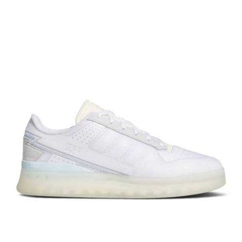 【 ADIDAS FORUM TECH BOOST \u0027WHITE SKY TINT\u0027 / CLOUD WHITE SKY TINT CREAM WHITE 】 アディダス 討論会 テック ブースト 天の原 白いこと 白いこと 皮膚軟化剤 スニーカー メンズ