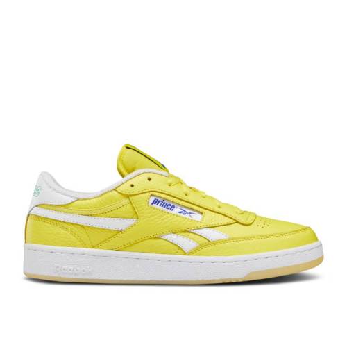 【 REEBOK PRINCE X CLUB C REVENGE 'STINGER YELLOW' / STINGER YELLOW FOOTWEAR WHITE 】 リーボック クラブ 黄色 イエロー 白色 ホワイト スニーカー メンズ