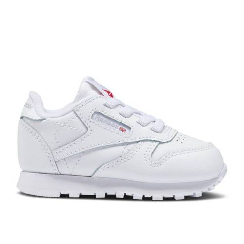 【 REEBOK CLASSIC LEATHER TODDLER 'TRIPLE WHITE' / FOOTWEAR WHITE FOOTWEAR WHITE 】 リーボック クラシック レザー ベビー 赤ちゃん用 白色 ホワイト｜スニケス