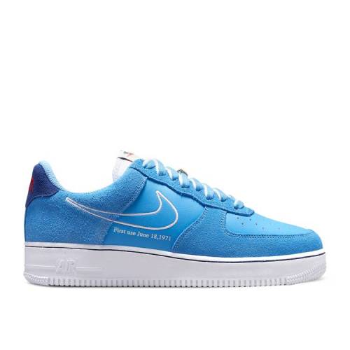 【 NIKE AIR FORCE 1 \u002707 LV8 \u0027FIRST USE - UNIVERSITY BLUE\u0027 / UNIVERSITY BLUE WHITE DEEP ROYAL 】 青み 青色 白いこと 白いこと ディープ 空軍 スニーカー メンズ ナイキ