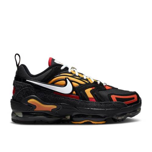 【 NIKE AIR VAPORMAX EVO SE 'FIRST USE - BLACK ORANGE' / BLACK ORANGE UNIVERSITY GOLD 】 黒色 ブラック 橙 オレンジ ゴールド エアヴェイパーマックス スニーカー メンズ ナイキ｜スニケス