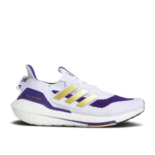 【 ADIDAS ULTRABOOST 21 'NCAA PACK - WASHINGTON' / CLOUD WHITE GOLD METALLIC TEAM 】 アディダス 白色 ホワイト ゴールド チーム スニーカー メンズ｜スニケス 26,483円