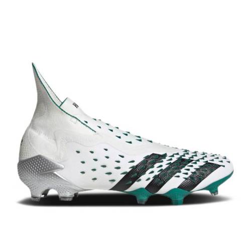 【 ADIDAS PREDATOR FREAK+ EQT FG 'DEMONSKIN - WHITE SUB GREEN' / CRYSTAL WHITE CORE BLACK SUB 】 アディダス プレデター 白色 ホワイト コア 黒色 ブラック スニーカー メンズ｜スニケス