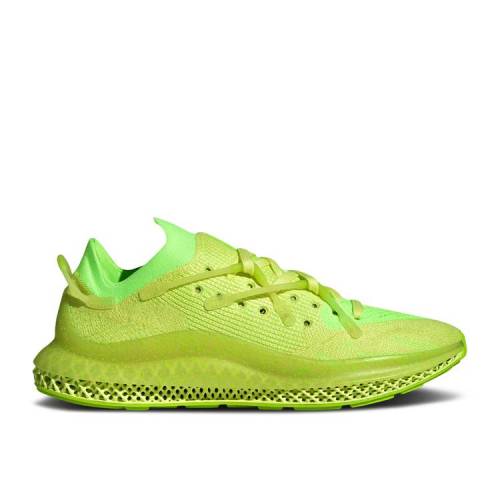 【 ADIDAS 4D FUSIO PULSE YELLOW / CORE BLACK CORE BLACK CORE BLACK 】 アディダス コア 黒色 ブラック スニーカー メンズ
