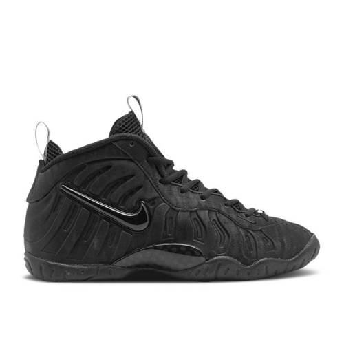 【 NIKE LITTLE POSITE PRO GS 'BLACK CAT' / BLACK BLACK BLACK 】 プロ 黒色 ブラック ジュニア キッズ ベビー マタニティ スニーカー ナイキ画像