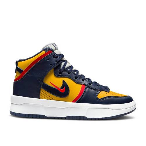 ナイキ Nike ダンク ハイ レベル 赤 レッド 白色 ホワイト 紺色 ネイビー ダンクハイ Michigan スニーカー レディース Red Nike Wmns Up Rebel Varsity Maize University White Midnight Navy 3r Mozambique Com