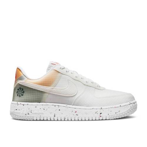【 NIKE AIR FORCE 1 CRATER 'MOVE TO ZERO - WHITE ORANGE' / WHITE ORANGE WHITE 】 ゼロ 白色 ホワイト 橙 オレンジ エアフォース スニーカー メンズ ナイキ｜スニケス