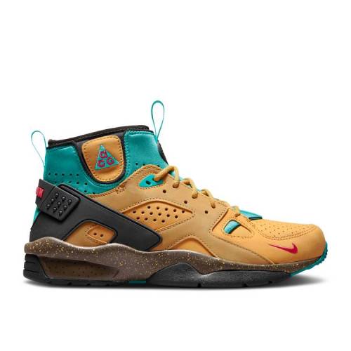 【 NIKE ACG AIR MOWABB 'TWINE' / TWINE FUSION RED CLUB GOLD TEAL 】 フュージョン 赤 レッド クラブ ゴールド スニーカー メンズ ナイキ