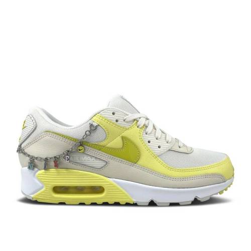 【 NIKE WMNS AIR MAX 90 SE 'PRINCESS CHARMING' / SAIL LIGHT VOLTAGE YELLOW 2 】 マックス 黄色 イエロー エアマックス スニーカー レディース ナイキ｜スニケス