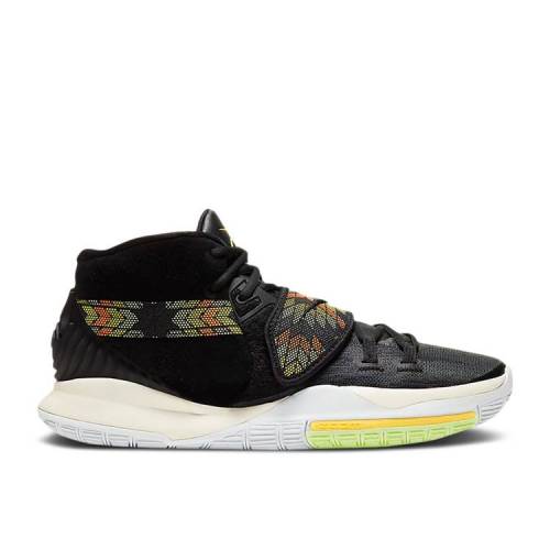 【 NIKE KYRIE 6 'N7 - STANDING ROCKS' / BLACK PURE PLATINUM CITRON PULSE 】 カイリー 黒色 ブラック ピュア プラチナム スニーカー メンズ ナイキ 42,705円