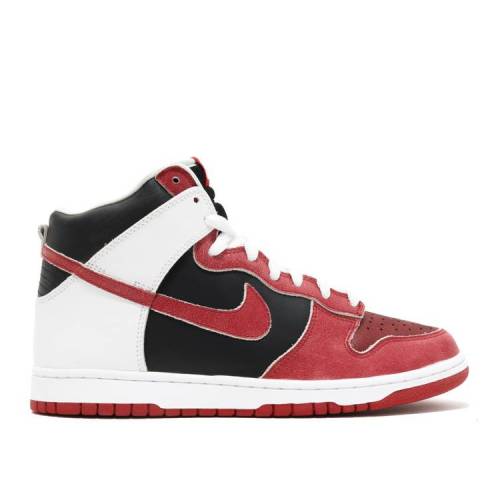 【 NIKE DUNK HIGH PRO SB 'JASON VOORHEES' / BLACK DEEP RED 】 ダンク ハイ プロ エスビー 黒色 ブラック ディープ 赤 レッド ダンクハイ スニーカー メンズ ナイキ|スニケス