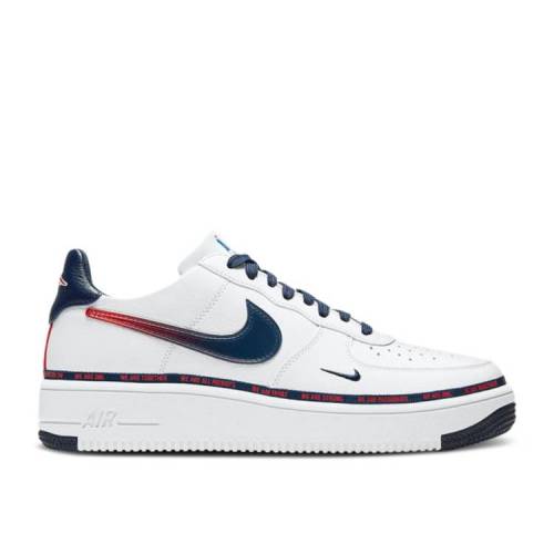 【 NIKE AIR FORCE 1 ULTRAFORCE \u0027NEW ENGLAND PATRIOTS\u0027 / WHITE UNIVERSITY RED WHITE 】 白いこと 白いこと 赤 赤いこと 空軍 \u0027ニューイングランド ペイトリオッツ\u0027 スニーカー メンズ ナイキ メンズ靴-靴-スニーカー