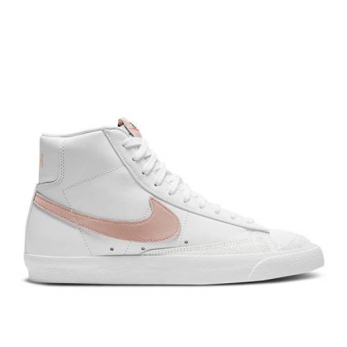 【 NIKE WMNS BLAZER MID '77 VINTAGE 'WHITE PINK OXFORD' / WHITE BLACK SUMMIT WHITE PINK 】 ブレイザー ミッド ビンテージ ヴィンテージ ピンク 白色 ホワイト 黒色 ブラック スニーカー レディース ナイキ｜スニケス