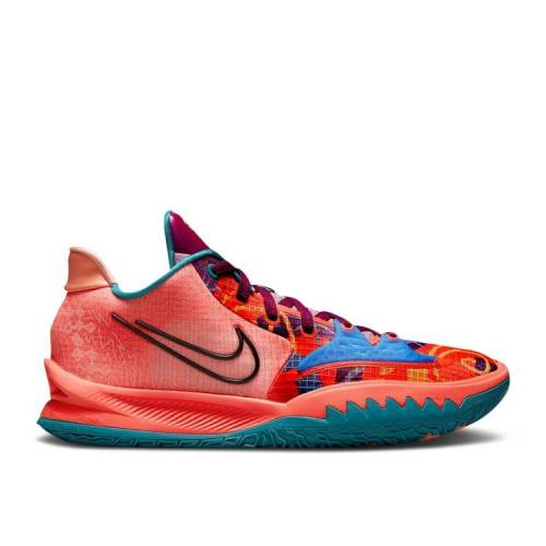 【 NIKE KYRIE LOW 4 '1 WORLD 1 PEOPLE' / BRIGHT CRIMSON PLUM RED 】 カイリー クリムゾン 赤 レッド スニーカー メンズ ナイキ