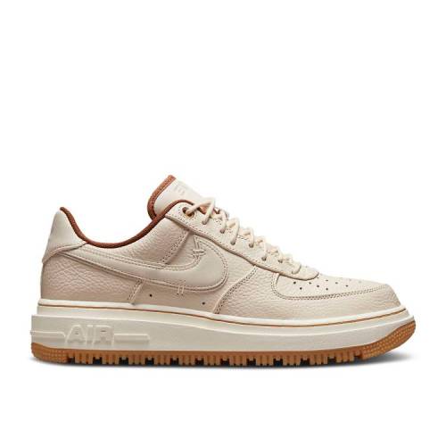 【 NIKE AIR FORCE 1 LUXE PECAN / PEARL WHITE PECAN GUM YELLOW 】 パール 白色 ホワイト 黄色 イエロー エアフォース スニーカー メンズ ナイキ