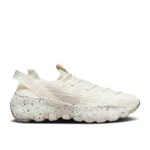 【 NIKE WMNS SPACE HIPPIE 04 'SAIL' / SAIL SAIL LIGHT OREWOOD BROWN 】 茶色 ブラウン スニーカー レディース ナイキ