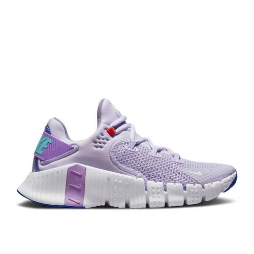 楽天市場 ナイキ Nike フリー ピュア 紫 バイオレット 白色 ホワイト Pure Violet スニーカー レディース Nike Wmns Free Metcon 4 Pure Violet Lilac Haze White スニケス