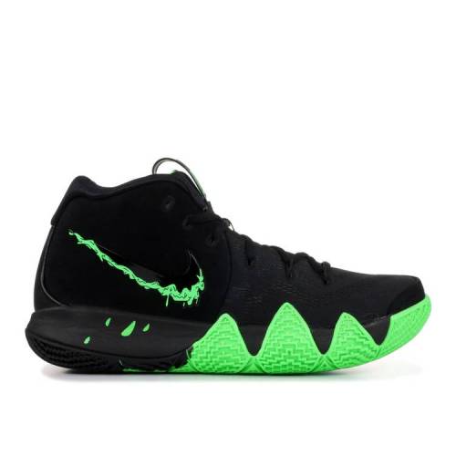 ナイキ Nike カイリー 黒色 ブラック 緑 グリーン Halloween スニーカー メンズ Kyrie Green Nike 4 Ep Black Rage Bettrai Com