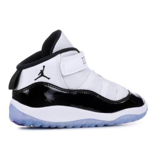 エアジョーダン AIR JORDAN エア 白色 ホワイト エアジョーダン 'CONCORD' ベビー 【 AIR 11 RETRO TD 2018 WHITE BLACKCONCORD 】