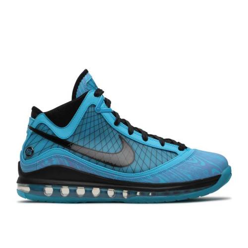 【 NIKE AIR MAX LEBRON 7 RETRO QS 'ALL STAR' 2020 / CHLORINE BLUE BLACK 】 マックス レブロン 青色 ブルー 黒色 ブラック エアマックス スニーカー メンズ ナイキ|スニケス