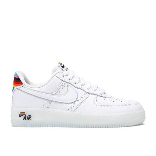 【 NIKE AIR FORCE 1 LOW BE TRUE / WHITE MULTI COLOR WHITE 】 白色 ホワイト エアフォース スニーカー メンズ ナイキ