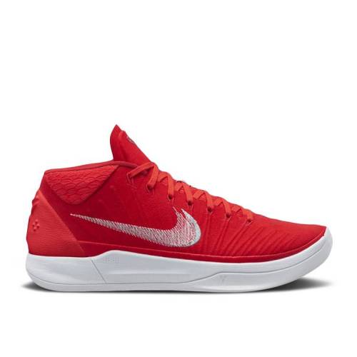 ナイキ Nike コービー ミッド 赤色 丹色 白み 白人 A D Red スニーカー メンズ Red Nike Kobe Mid White Odeftg Com