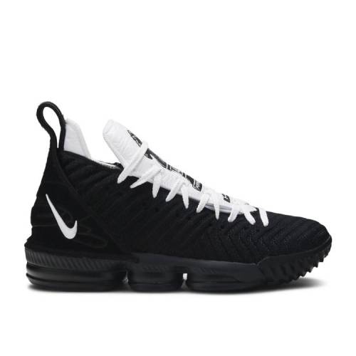 【 NIKE LEBRON 16 \u0027FOUR HORSEMEN\u0027 / BLACK WHITE BLACK 】 レブロン 黒いこと 黒いこと 白いこと 白いこと スニーカー メンズ ナイキ