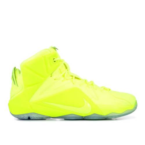 ナイキ スニーカー ファッション カジュアル Volt Tennis ナイキ レブロン Nike 12 Ball スニーカー スニーカー メンズ Nike Lebron 12 Ext Volt Voltwhiteblack スニケス