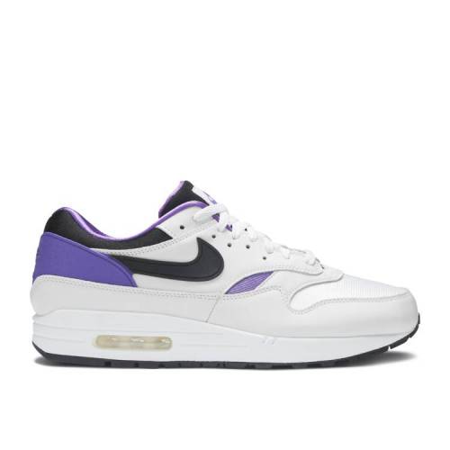 【 NIKE AIR MAX 1 \u0027デオキシリボ核酸 SERIES\u0027 / WHITE BLACK PURPLE PUNCH 】 マックス 白いこと 白いこと 黒いこと 黒いこと 紫 パープル 大気圏マックス スニーカー メンズ ナイキ
