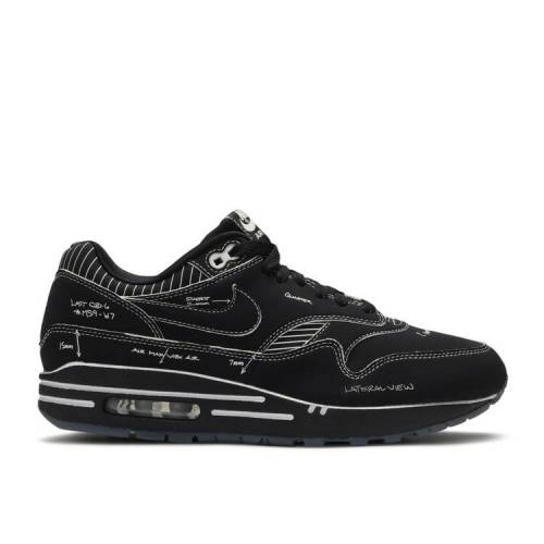【 NIKE AIR MAX 1 'SKETCH TO SHELF - BLACK' / WHITE WHITE BLACK 】 マックス 白色 ホワイト 黒色 ブラック エアマックス スニーカー メンズ ナイキ